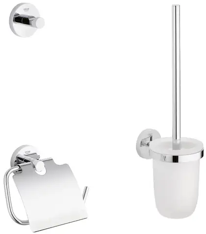 Набір аксесуарів 3 в 1 Grohe Essentials New (40407001) Набір аксесуарів 3 в 1 Grohe Essentials New (40407001)