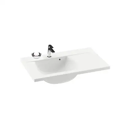 Раковина подвесная Ravak Classic 800х490х207 мм (правый вариант) (XJDP1180000) Раковина подвесная Ravak Classic 800х490х207 мм (правый вариант) (XJDP1180000)