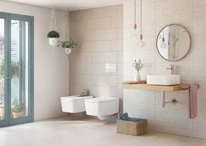 Roca Inspira Square Унитаз подвесной Rimless, белый (A346537000)