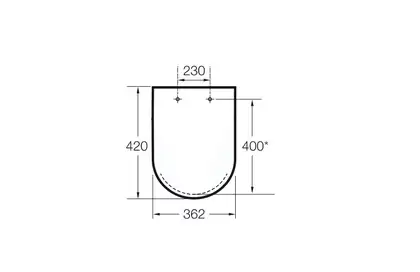 Кришка для унітазу Roca Meridian-N Compacto (A8012AC004) Кришка для унітазу Roca Meridian-N Compacto (A8012AC004)