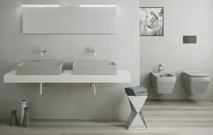 Simas Agile Раковина накладная 60х40 см, белый глянец (AG60)