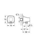 Шланговое під'єднання Grohe Grandera (27970000)