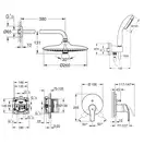 GROHE Набор скрытого монтажа SmartControl (34614SC4)