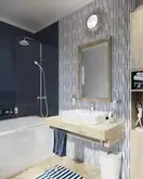 Logo Dual Shower System з змішувачем 6808305-00 верхній душ+ручний душ, хром Kludi НІМЕЧЧИНА
