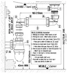 A858B48000 Cифон space safing Roca ІСПАНІЯ (A858B48000)