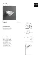 Simas Tela WA07TM Раковина, матова (WA07TM)