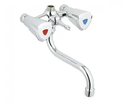 Змішувач для ванни з довгим виливом Grohe Costa trend (26013000) Змішувач для ванни з довгим виливом Grohe Costa trend (26013000)