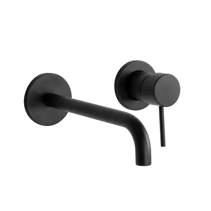 Fima Carlo Spillo Up Смеситель для умывальника, черный матовый (F3051NLX9NS) Fima Carlo Spillo Up Смеситель для умывальника, черный матовый (F3051NLX9NS)