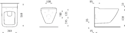 Унітаз Palace H8207060000001 rimless підвісний білий Laufen ШВЕЙЦАРІЯ Унітаз Palace H8207060000001 rimless підвісний білий Laufen ШВЕЙЦАРІЯ