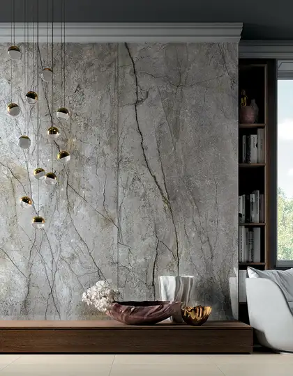 Плитка керамогранітна Cosmopolitan CP 06 Mystic Grey LUC SQ POL 800x800x9 Mirage