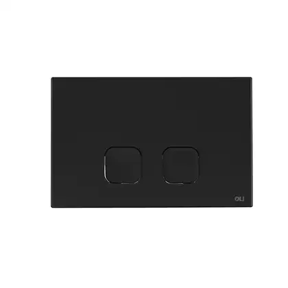 Oli Plain Кнопка смыва, черная soft touch (070829) Oli Plain Кнопка смыва, черная soft touch (070829)