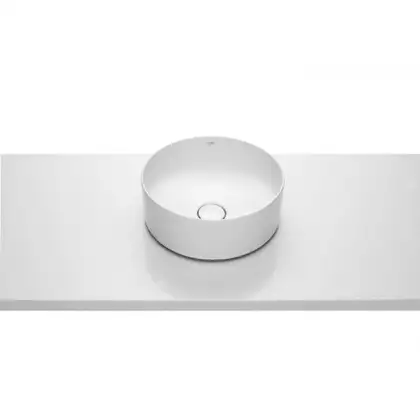 Roca Inspira Round Умывальник на столешницу, белый (A327523000)