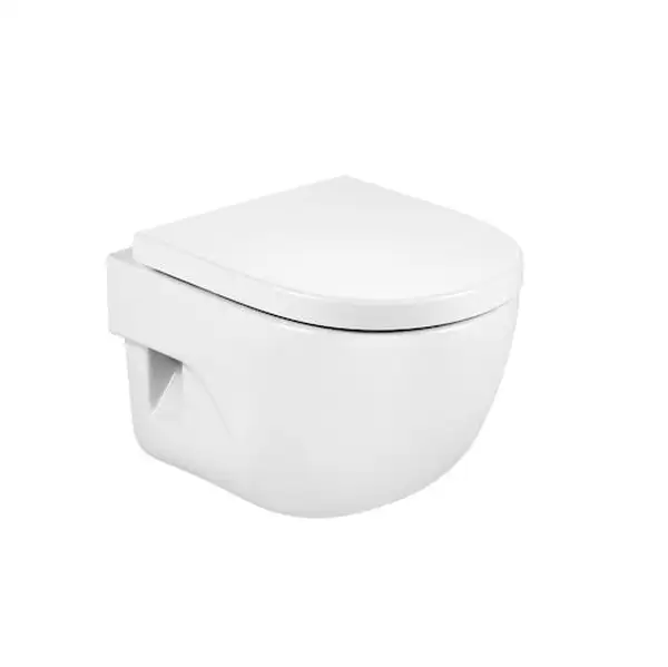 Унітаз підвісний Roca Meridian-N Compacto з кришкою soft close 48х36 (A34H248000) Унітаз підвісний Roca Meridian-N Compacto з кришкою soft close 48х36 (A34H248000)