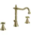 RI49011/1BR Змішувач для раковини на три отвори з донним клапаном Ancient Bronze Nobili ІТАЛІЯ (RI49011/1BR)