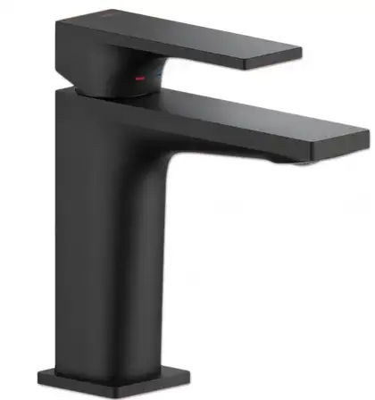 Nobili SE124118/2BM Змішувач для умивальника, чорний мат (SE124118/2BM)