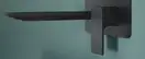 Nobili SE124198/1BM Смеситель для умывальника, черный мат (SE124198/1BM)
