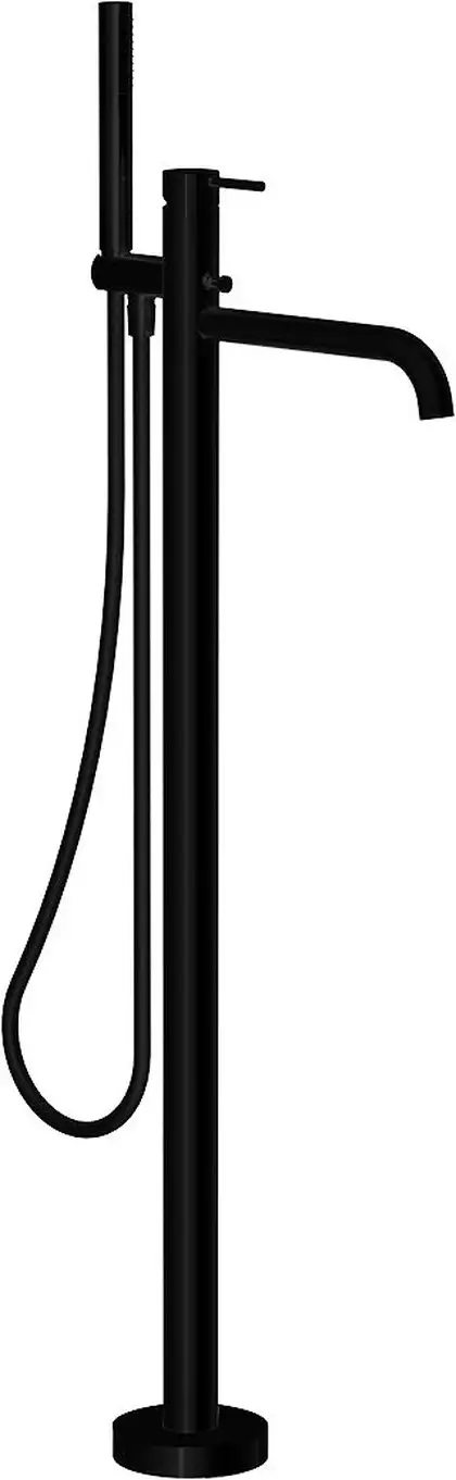 Nobili Velvet Black Смеситель для ванны, черный мат (WE00180/TBM) Nobili Velvet Black Смеситель для ванны, черный мат (WE00180/TBM)