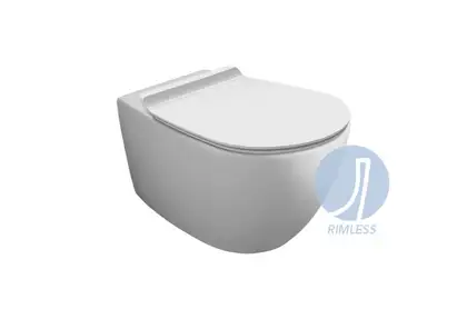 Simas Vignoni VI18 Унітаз підвісний, білий (VI18/F85) (VI18/F85 (WHITE)) Simas Vignoni VI18 Унітаз підвісний, білий (VI18/F85) (VI18/F85 (WHITE))
