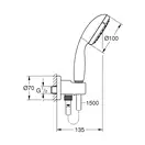 Grohe New Tempesta Classic Душовий набір, хром (26406001)