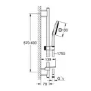 Grohe Rainshower SmartActive Душовий гарнітур, хром (26583000)
