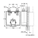 Прихований монтажний ящик GROHE Eurosmart Cosmopolitan E (36339000)