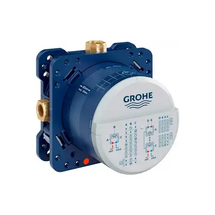 Душова система прихованого монтажу з термостатом Grohe Grohtherm Convent. Concealed (34729000) Душова система прихованого монтажу з термостатом Grohe Grohtherm Convent. Concealed (34729000)