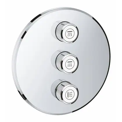 Grohe Grohtherm SmartControl Вентиль 3 выхода, хром (29122000)