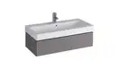 Geberit ICON тумба 89*24*47,7см, для умывальника, с одним ящиком, платиновый/крашеный глянец (840292000)