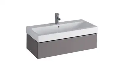 Geberit ICON тумба 89*24*47,7см, для умывальника, с одним ящиком, платиновый/крашеный глянец (840292000) Geberit ICON тумба 89*24*47,7см, для умывальника, с одним ящиком, платиновый/крашеный глянец (840292000)