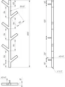 Genesis Aqua Полотенцесушитель Albero (3804)