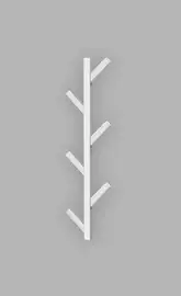 Genesis Aqua Полотенцесушитель Genesis-Aqua Albero 100 см, белый (38011)