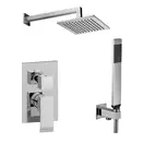 Paffoni Shower Душова система прихованого монтажу, хром (KITEL018CR)
