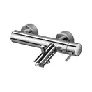 Смеситель для ванны Paffoni Light (цвет - хром), с душевым гарнитуром (LIG026CR)