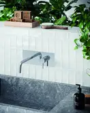 Paffoni Stick Змішувач для раковини, настінний, хром (SK106CR)