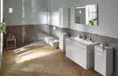 Шкафчик Geberit Selnova Square 33 х 29,7 х h65 см, белый глянцевый (501.272.00.1)