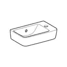 Маленькая (мини) раковина Geberit Selnova Compact 40 х 25 см, с 1 отверстием под смеситель справа (501.517.00.1)
