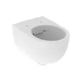 Унитаз подвесной Rimfree (безободковий), закрытая форма Geberit Selnova (без сиденья) (500.694.01.2)