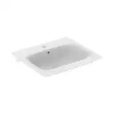 Раковина для мебели Geberit Selnova Square 55 х 48 см, с 1 отверстием под смеситель (500.993.00.1)
