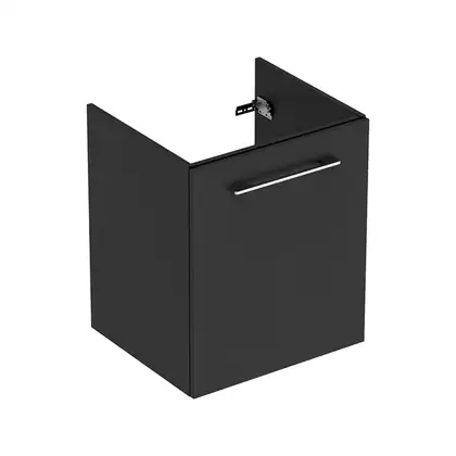 Тумба под раковину Geberit Selnova Square slim rim 53,8 см, лава матовая (501.217.00.1)