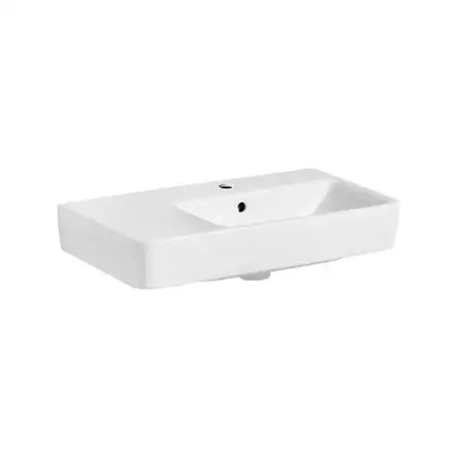 Раковина подвесная Geberit Selnova Compact 65 х 37 см, с 1 отверстием под смеситель слева (501.549.00.1) Раковина подвесная Geberit Selnova Compact 65 х 37 см, с 1 отверстием под смеситель слева (501.549.00.1)