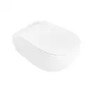 Унитаз подвесной Goclean® (безободковый) Flaminia IO с сиденьем Soft Close Slim, белый глянцевый (IO118G+IOCW07)