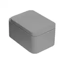 Унитаз подвесной Goclean® (безободковый) Flaminia Nile c сиденьем Soft Close, цвет - Grigio Lava (NL118G+NLCW03 Grigio Lava)