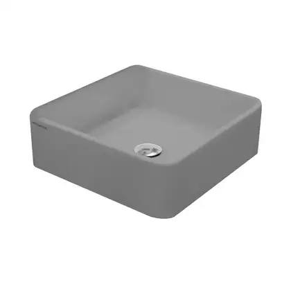 Раковина накладная на столешницу Flaminia Miniwash 48 х 36 х h13 см, цвет - Grigio Lava (MWL48 Grigio Lava) Раковина накладная на столешницу Flaminia Miniwash 48 х 36 х h13 см, цвет - Grigio Lava (MWL48 Grigio Lava)