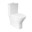 Унитаз-компакт Rimless (безободковый) Rak Ceramics Resort, без сиденья, белый глянец (RST17AWHA + RST10AWHA)