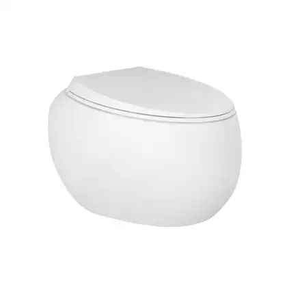 Унитаз подвесной Rimless (безободковый) Rak Ceramics Сloud, белый глянец (CLOWC1446AWHA) Унитаз подвесной Rimless (безободковый) Rak Ceramics Сloud, белый глянец (CLOWC1446AWHA)