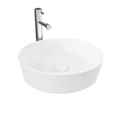 Раковина накладная на столешницу Rak Ceramics Feeling Ø 42 см, белый глянец (FEECT4200AWHA) Раковина накладная на столешницу Rak Ceramics Feeling Ø 42 см, белый глянец (FEECT4200AWHA)