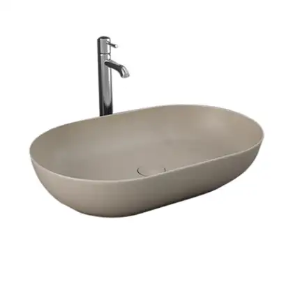 Раковина накладная на столешницу Rak Ceramics Feeling 55 x 35 см, matt cappuccino (FEECT5500514A) Раковина накладная на столешницу Rak Ceramics Feeling 55 x 35 см, matt cappuccino (FEECT5500514A)