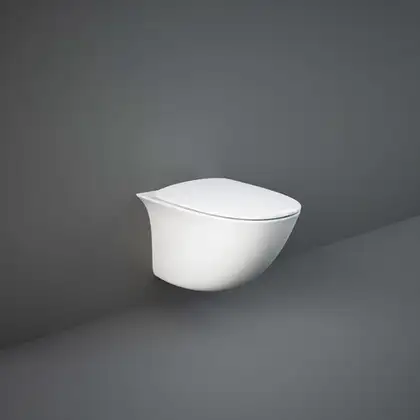 Унитаз подвесной Rimless (безободковый) Rak Ceramics Sensation, белый глянец (SENWC1446AWHA) Унитаз подвесной Rimless (безободковый) Rak Ceramics Sensation, белый глянец (SENWC1446AWHA)