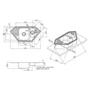 Кухонная мойка Lidz 9550-C Decor 0,8 мм (LIDZ9550СEC08)
