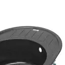 Lidz GRF-13 Кухонная мойка, графит (LIDZGRF13620500200)
